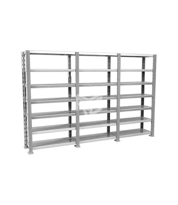 Rayonnage Léger à Composer - Rack Modulaire Métallique pour Stockage Légers et Moyens