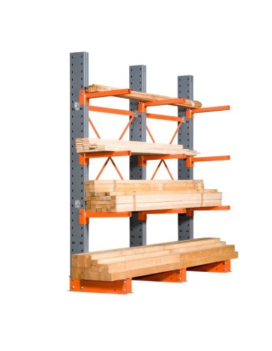 Rayonnage Cantilever Mi-Lourd à Composer - Rack Neuf pour Charges Mi-Lourdes - Solution de Stockage Industriel