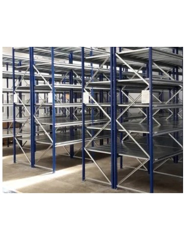 Rack occasion de stockage 3000 mm - 5 Échelles pour Rayonnage de Palettes et Produits Lourds